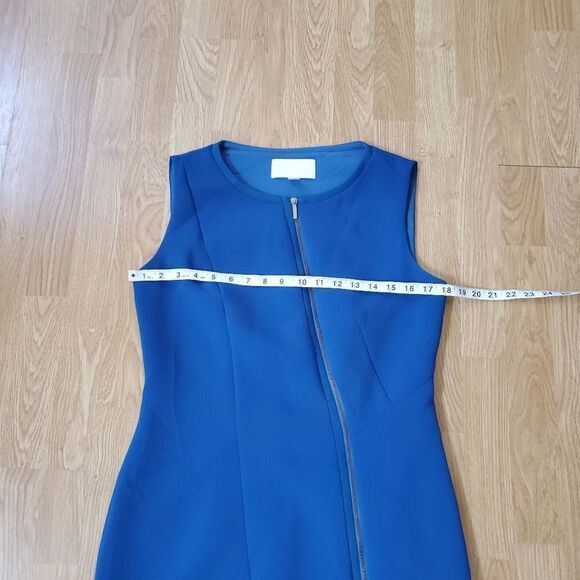 Hugo Boss 'Danafea' Zippered Sheath Dress - size 8 in Blue - Picture 10 of 16
